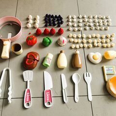 「★リカちゃん まぜまぜポンポンままごとキッチン」定価 約6000円　新品購入品の画像