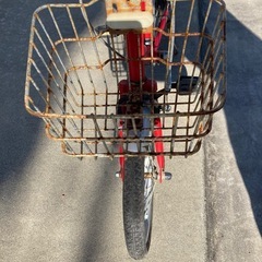 子供用自転車16インチ　補助輪有りの画像
