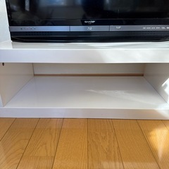 ホワイト　テレビボード　テレビ台の画像