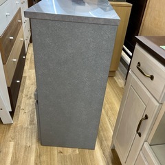 キッチンカウンター ステンレス天板グレー のご紹介です！  の画像