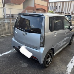 ダイハツ ムーブ カスタムX車検長い！すぐ乗れるシルバー／内外装キレイめ の画像