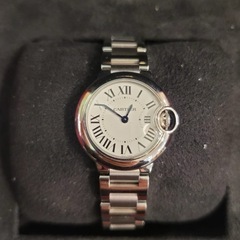 カルティエ wsbb0067 ヴァロンブルー スティール28ミリの画像