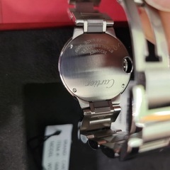 カルティエ wsbb0067 ヴァロンブルー スティール28ミリの画像