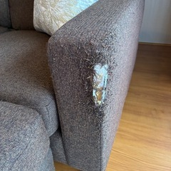 山善(YAMAZEN) カウチソファ ソファカバー、クッション付きの画像