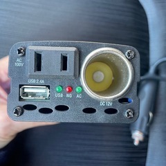 車用　シガーソケットアクセサリーー※コンセント付きの画像