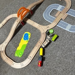 木製レールの画像