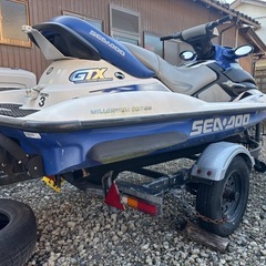 ジェットスキー　マリンジェット　トレーラーセットの画像