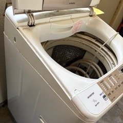 日立9kg洗濯機　beatwashの画像