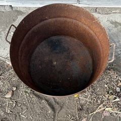 取手付き　カット済み　ドラム缶の画像