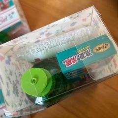 洗剤、ジップロック、スポンジセットの画像