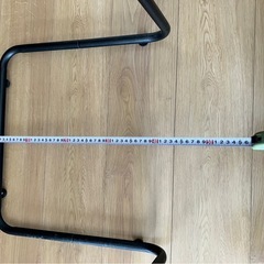 ハンガーラック　黒の画像