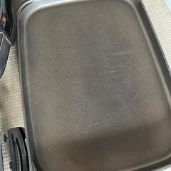 お話中。大きめホットプレート中古品 の画像