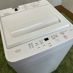 【リユース☆エコちょっぷ】美品☆2024年製　RORO 全自動洗濯機の画像