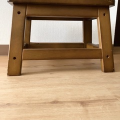 ☆木製　ステップ台　踏み台☆の画像