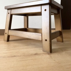 ☆木製　ステップ台　踏み台☆の画像
