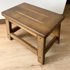 ☆木製　ステップ台　踏み台☆の画像
