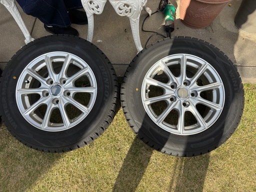 ダンロップスタッドレスタイヤ＋アルミホイール4本セット (モッチ