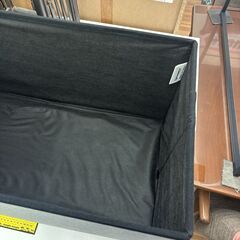 【ジモティー割あり】【ジャングル守口店】スツール　収納ボックス　椅子　グレーの画像