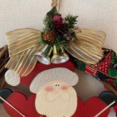 クリスマスリース　手作り　ハンドメイドの画像