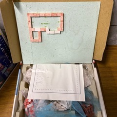 【未使用　まとめ】リアルブロックハウス 手作りキット ミニチュア ドールハウス　1130-01の画像
