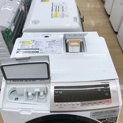 A-686【リユースのサカイ野々市店】ジモティ来店特価‼ ドラム式洗濯機 日立 BD-SV110CL 2018年製 クリーニング済みの画像