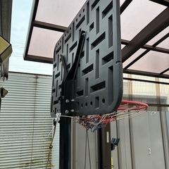 バスケットゴールの画像