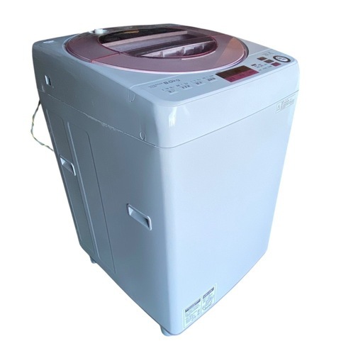 ジ1130-18】ファミリーでも使える大容量‼️SHARP 全自動電気洗濯機 ES