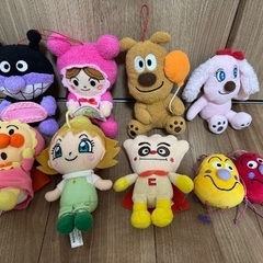 【12月下旬処分予定】アンパンマン　ぬいぐるみ　まとめ売りの画像