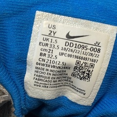 NIKE スニーカー 21cmの画像