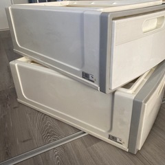 収納ケース2個の画像