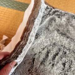 ふわもこ温かい敷パッド　シングルの画像