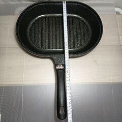 ベストコ　フィッシュ&グリルパン　ガラス蓋付きの画像