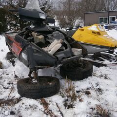 ヤマハ　スノーモービル　２台セットの画像