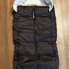 エアバギーフットマフ　ダークブラウンの画像