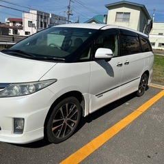 エスティマハイブリッド　4WD 寒冷地仕様　遠軽の画像