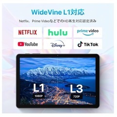 Android15 Gemini AI タブレット 10インチ Wi-Fiモデルの画像