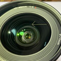 キヤノン　一眼レフ用レンズEF-17-40mm F4L USMの画像
