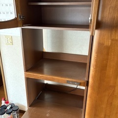 G1130 レンジボード　食器棚　天然木　の画像