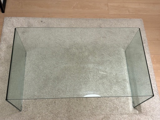 フランフラン  ガラステーブル