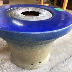 NO：5090  陶器火鉢‼️  昭和レトロ‼️直径：50cm‼️超お買い得品❣️の画像