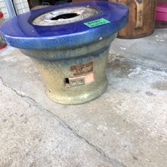 NO：5090  陶器火鉢‼️  昭和レトロ‼️直径：50cm‼️超お買い得品❣️の画像