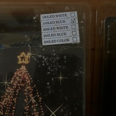 LED イルミネーション　ブルー　3セットの画像