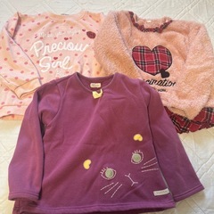 冬用トップス120サイズ　セットの画像
