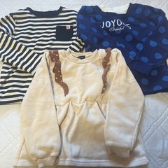冬用トップス120サイズ　セットの画像