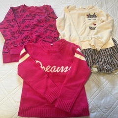冬用トップス120サイズ　セットの画像