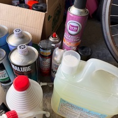 オイル、クリーナーなど色々の画像