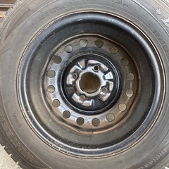 14インチ鉄ホイールの画像