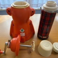 昭和レトロ　かき氷器　水筒の画像