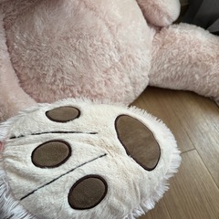 コストコ　タグ付きテディベア　ピンクの画像