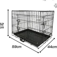 小型犬用ペットケージ　Mサイズ（ 折りたたみ可能）の画像